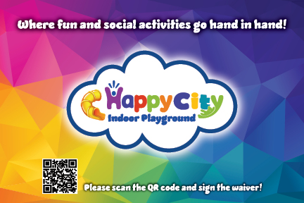 Happy City Invitation Card